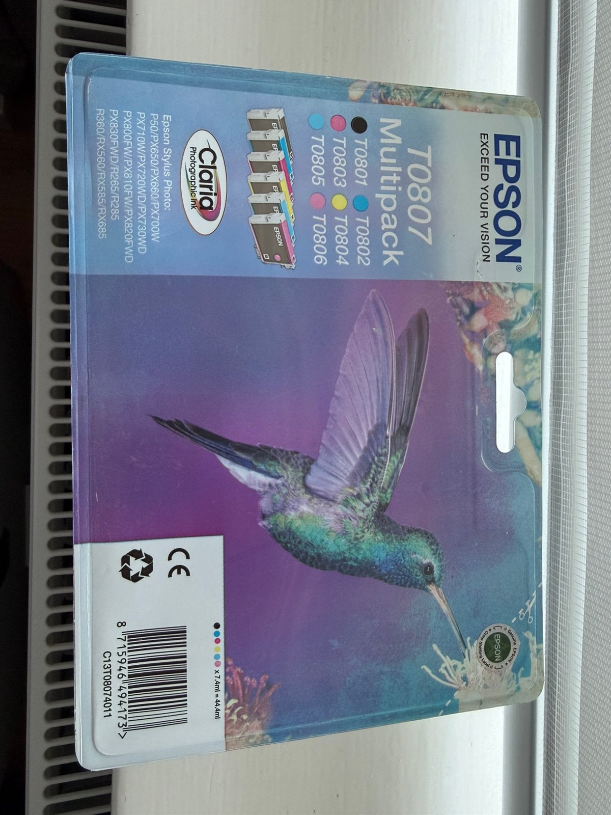 Epson T0807 Multipack, Ophalen of Verzenden, Zo goed als nieuw