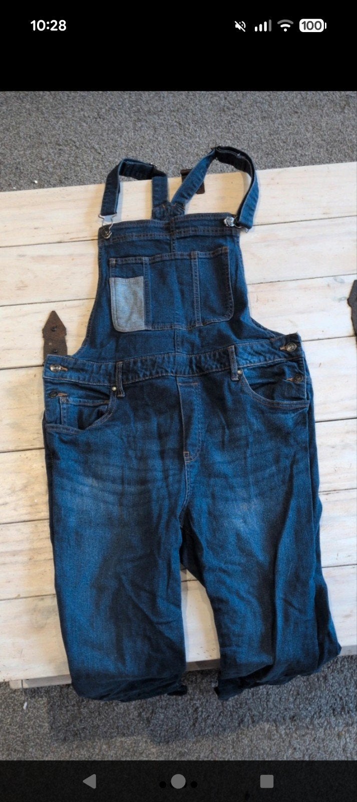 Tuinbroek/overall, Kleding | Dames, Maat 38/40 (M), Blauw, Zo goed als nieuw, Esmara
