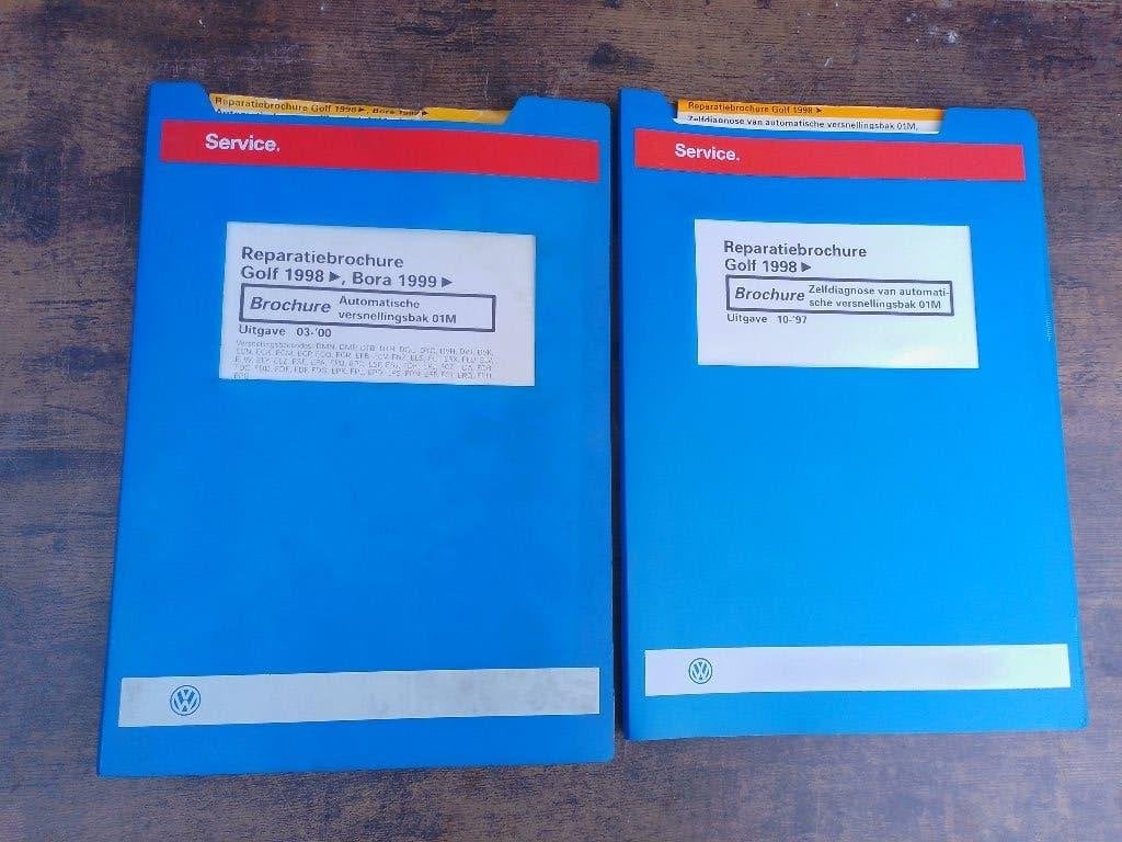 Volkswagen Golf 4 dealer werkplaatsboeken Automaatbak 01M, Verzenden, Zo goed als nieuw, Volkswagen
