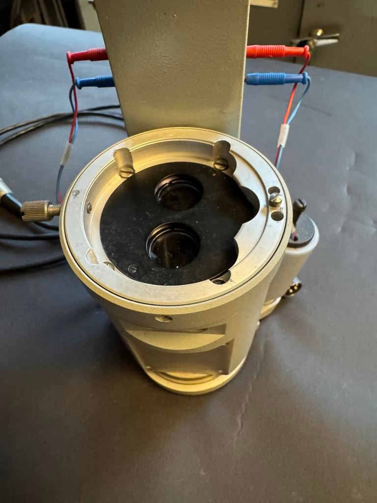 Zeiss Microscoop met motor gestuurde vergroting, Audio, Tv en Foto, Optische apparatuur | Microscopen, Ophalen, Gebruikt, Biologische microscoop