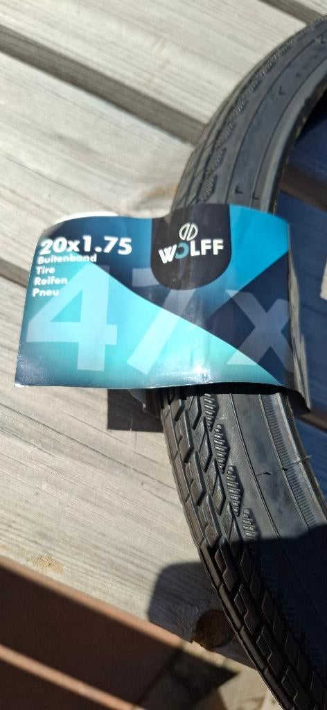 Nieuwe Buitenband 20X1.75, Fietsen en Brommers, Fietsonderdelen, Ophalen, Nieuw, Band, Rubber