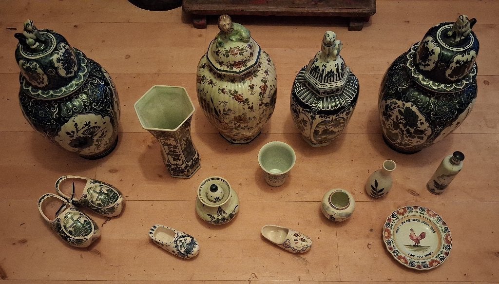 Boch Belgium aardewerk / Delfts Blauw Delfts Blue Brocante, Ophalen