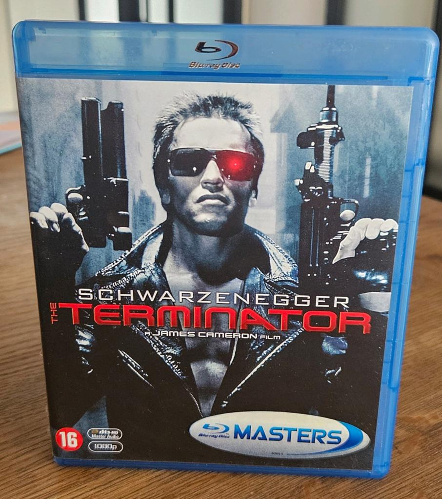 Terminator Blu-ray zgan, Ophalen, Zo goed als nieuw, Actie