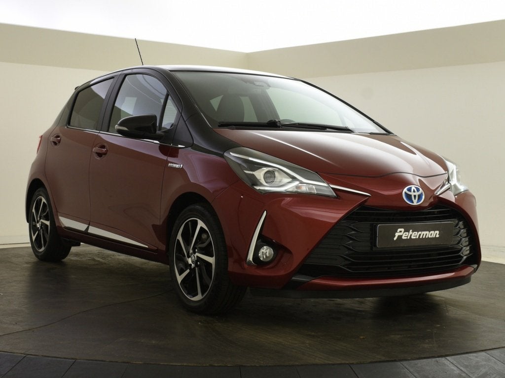Toyota Yaris 1.5 Hybrid Executive Bi Tone | Panorama | Stoel, Auto's, Automaat, 1497 cc, Gebruikt, Euro 6