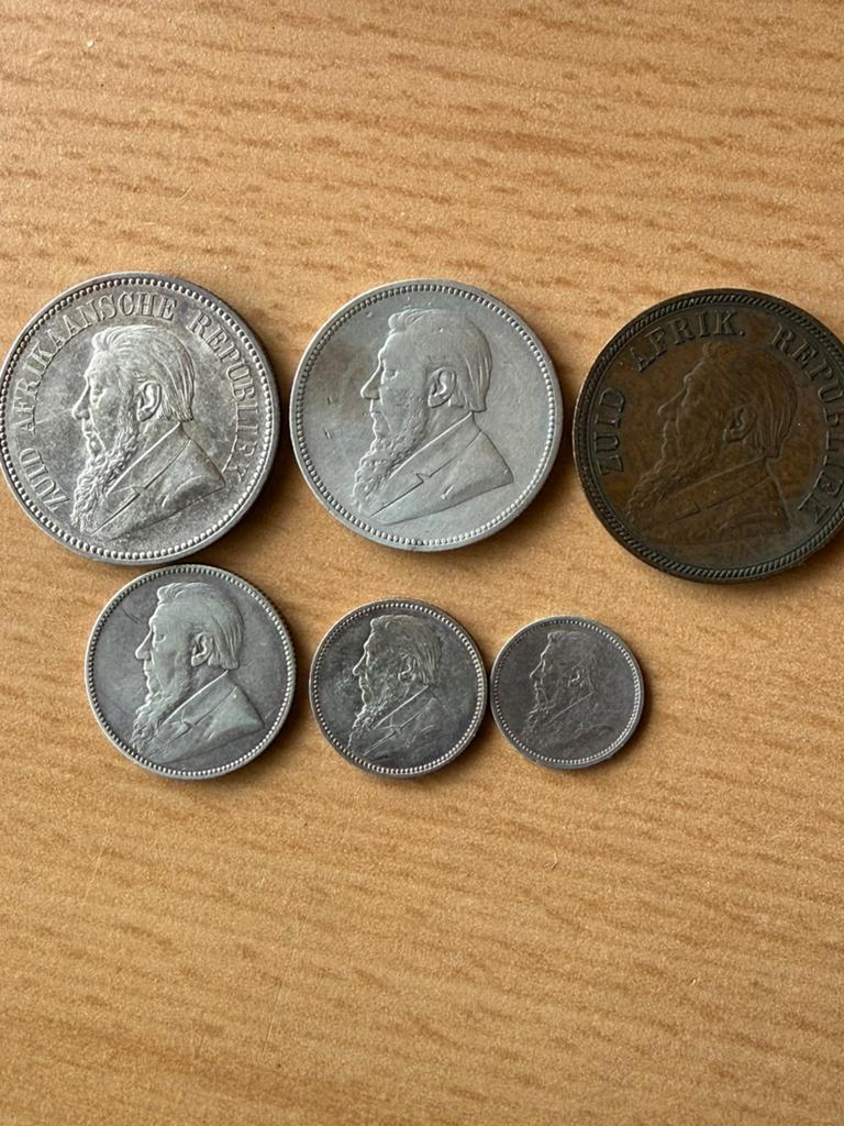 Set munten suid Africa 1894, Ophalen of Verzenden, Overige landen