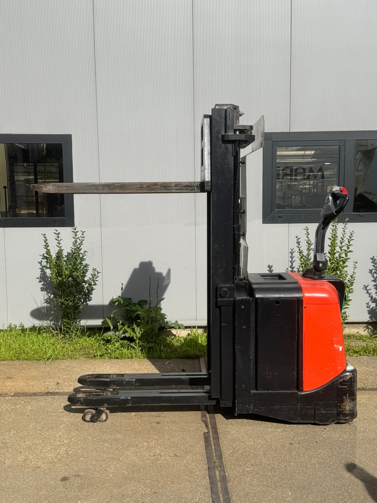 BT / Toyota SPE160L elektrische stapelaar palletwagen, Ophalen, Gebruikt