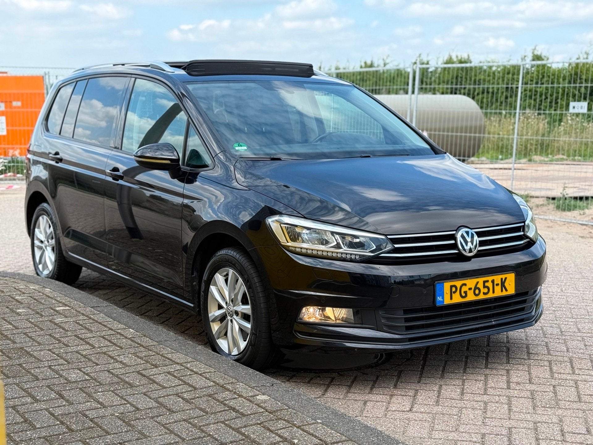 Volkswagen Touran 2.0 TDI Highline 7Persoons Panoramadak Xen, Auto's, Voorwielaandrijving, Stof, Euro 6, 4 cilinders