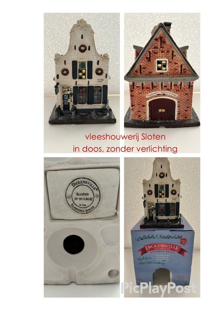 Dickensville, vleeshouwerij Sloten, Diversen, Ophalen of Verzenden, Zo goed als nieuw