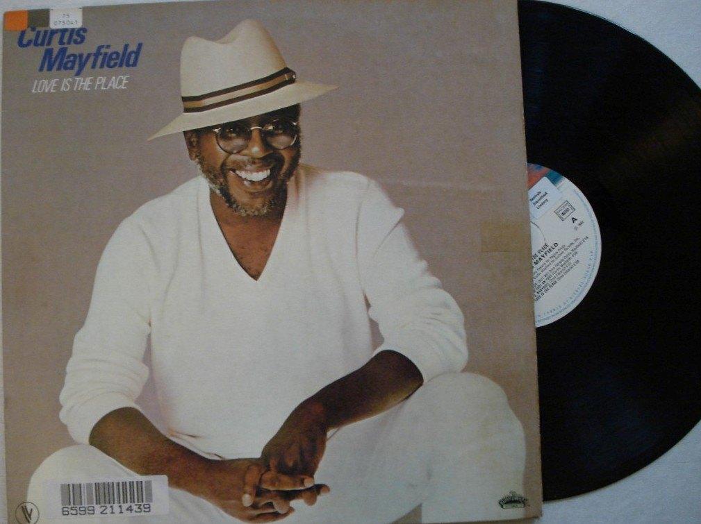 Curtis Mayfield - Love is the place, Gebruikt, 1980 - 1989, Ophalen of Verzenden, 12 inch