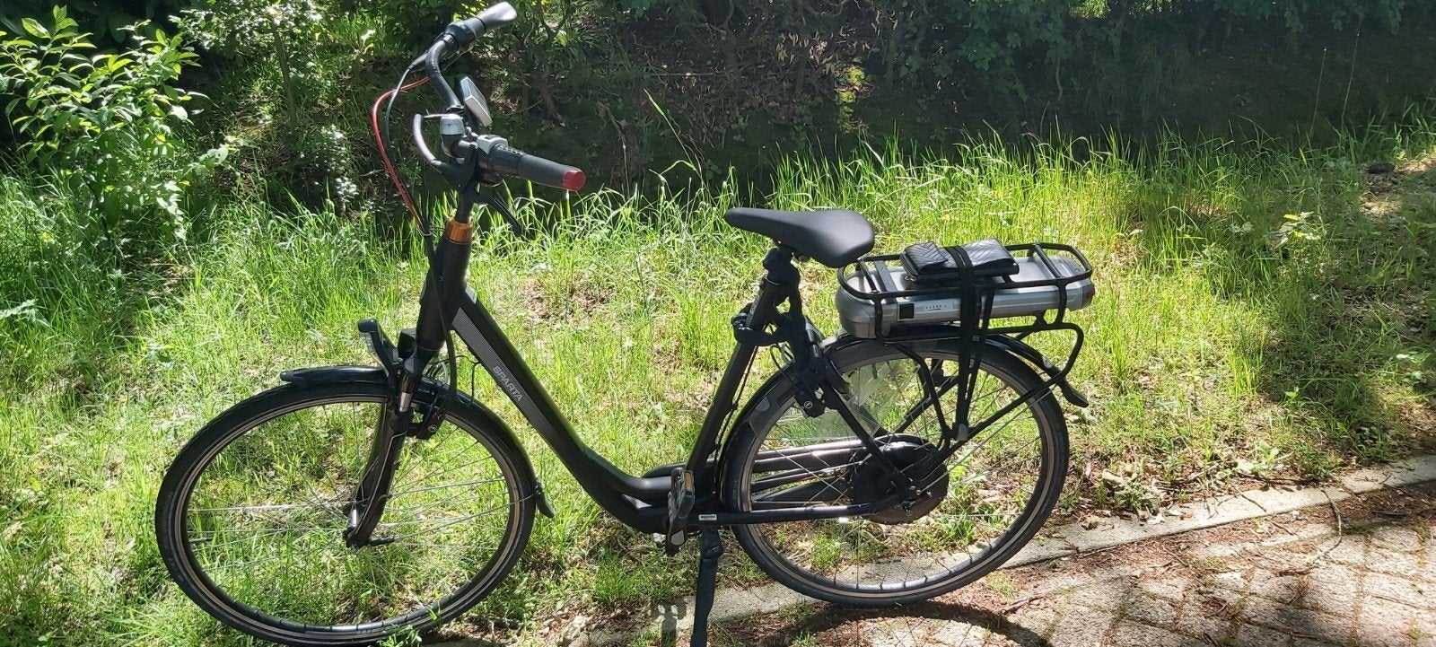 Sparta r5e elektrische fiets ca 60km accu bij 25km per uur, Fietsen en Brommers, Ophalen, Sparta, Gebruikt, 51 tot 55 cm