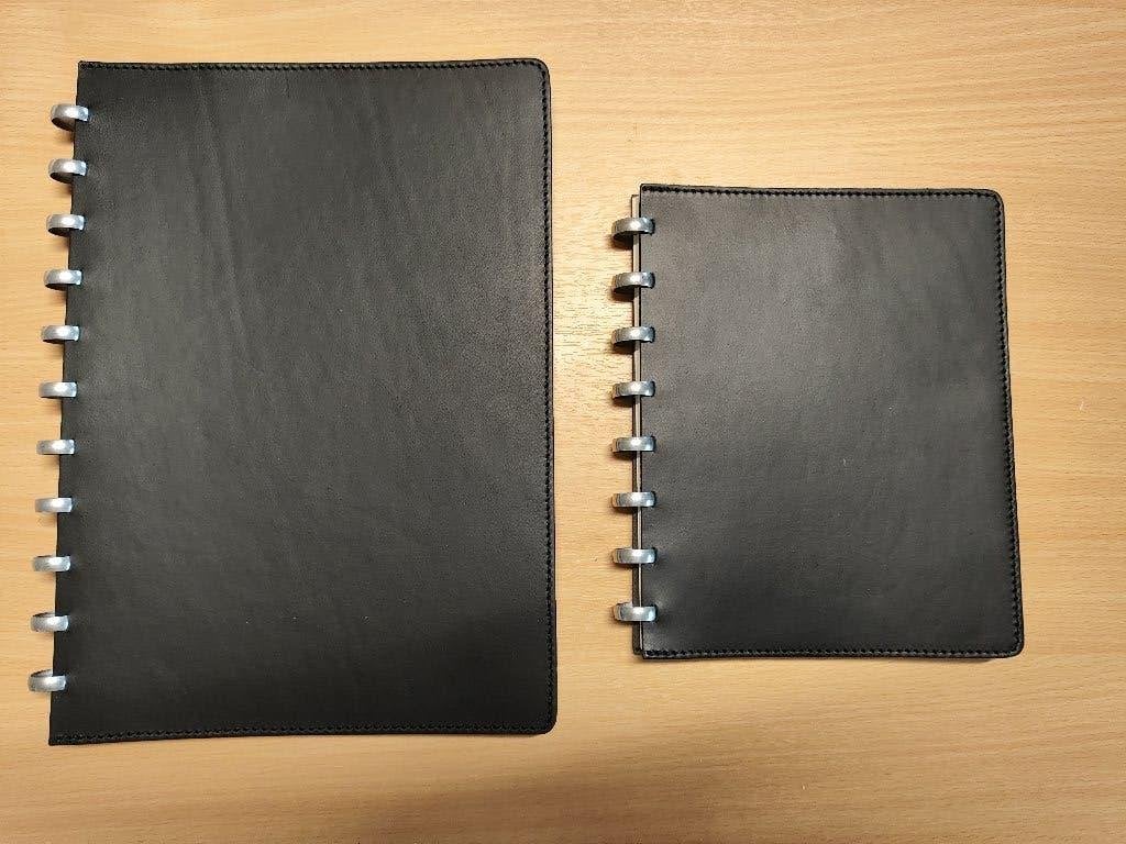 Atoma schriften Leder zwart, Ophalen, Nieuw, A4