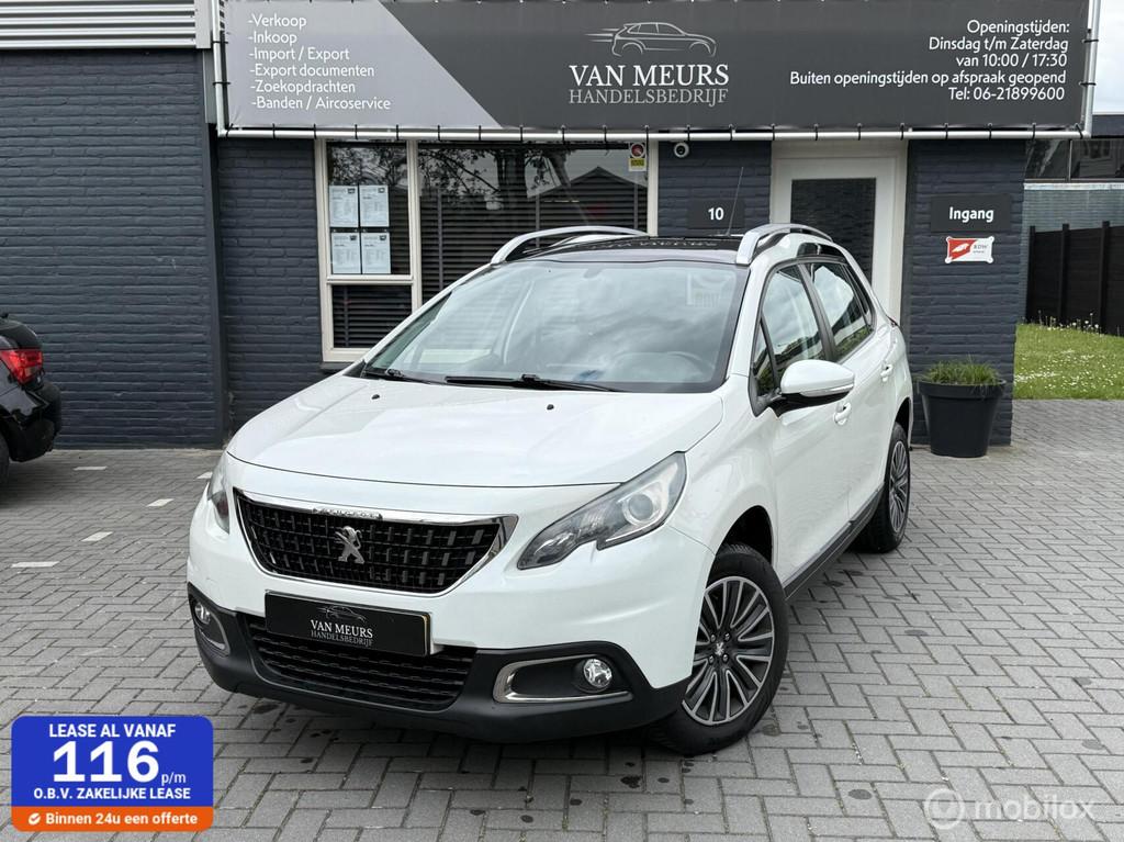 Peugeot 2008 1.2 PureTech Blue Lion, Airco, Navigatie, NW DB, Voorwielaandrijving, Stof, Bedrijf, Handgeschakeld