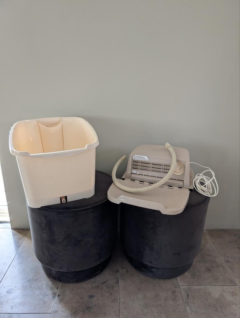 Compacte camping wasmachine - Ideaal voor onderweg!, Minder dan 1200 toeren, Minder dan 85 cm, Minder dan 4 kg, Bovenlader