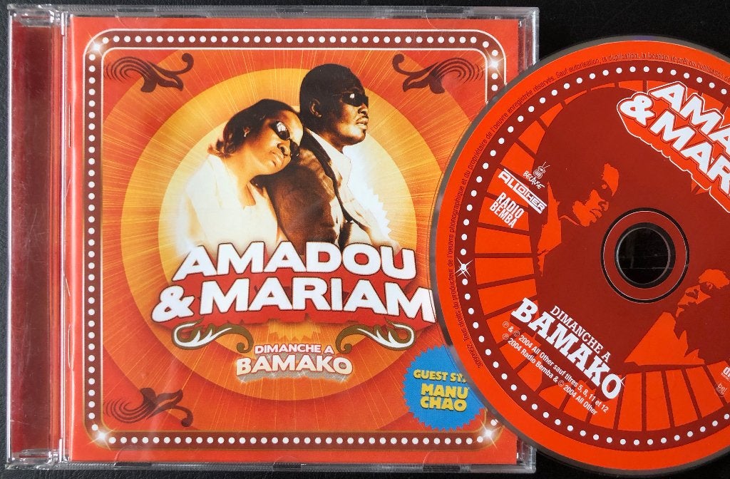 AMADOU & MARIAM - Dimanche a Bamako ( CD ), Ophalen of Verzenden, Zo goed als nieuw, Afrikaans