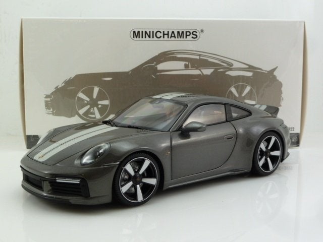 Minichamps Porsche 911 992 Sport Classic 2022 1:18 110069201, Hobby en Vrije tijd, Ophalen of Verzenden, Nieuw, MiniChamps