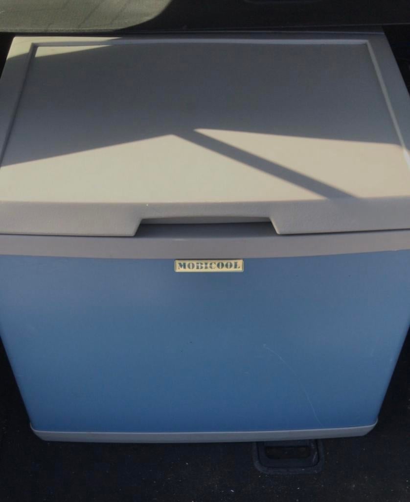 Mobicool elektrische koelbox - Ideaal voor onderweg!, Caravans en Kamperen, Koelboxen, Ophalen, Gebruikt, Koelbox, Elektrisch