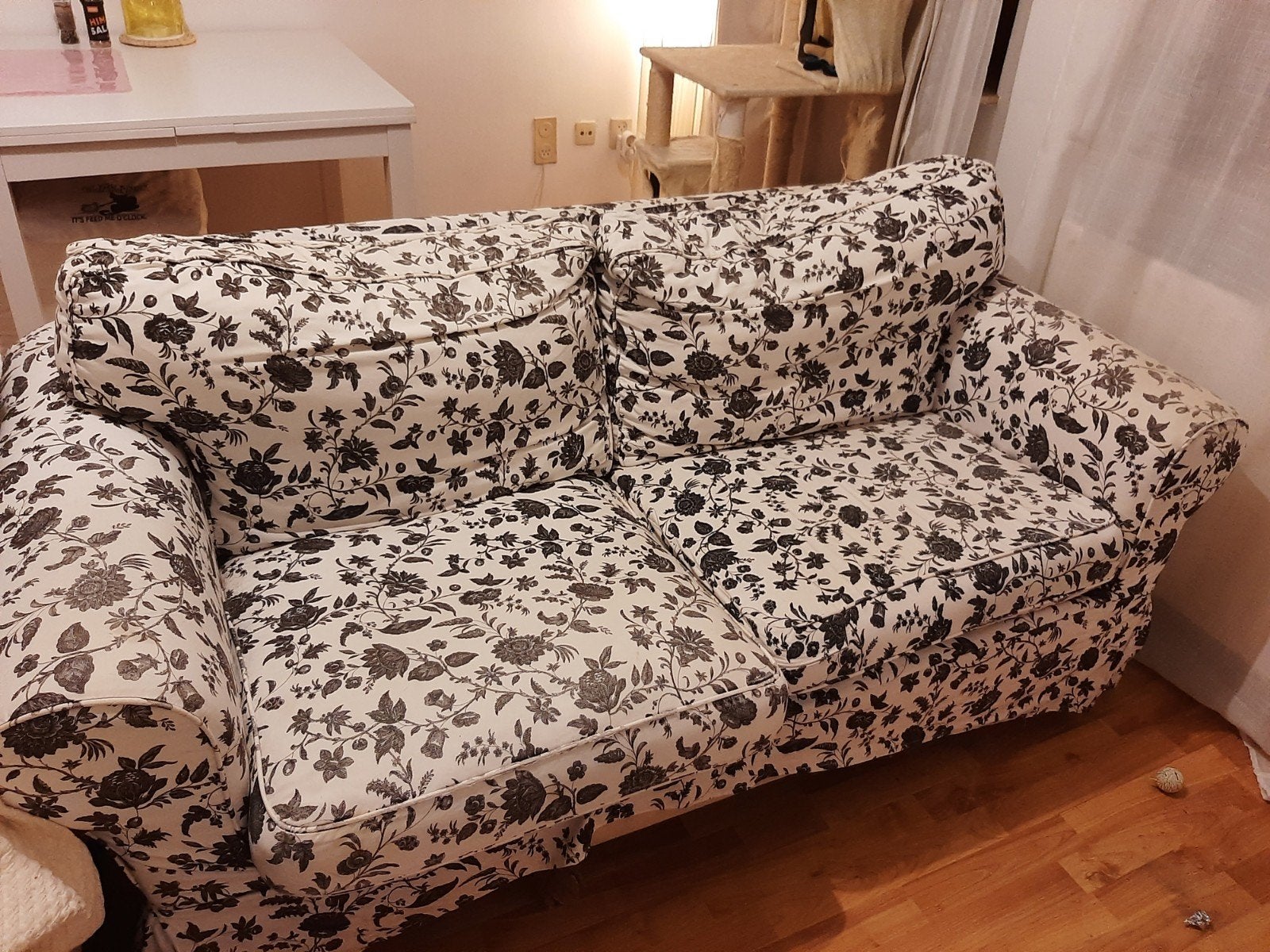 Alleen dit weekend gratis!  Ikea  Ektorp bank, Ophalen, Gebruikt, 75 tot 100 cm, Tweepersoons