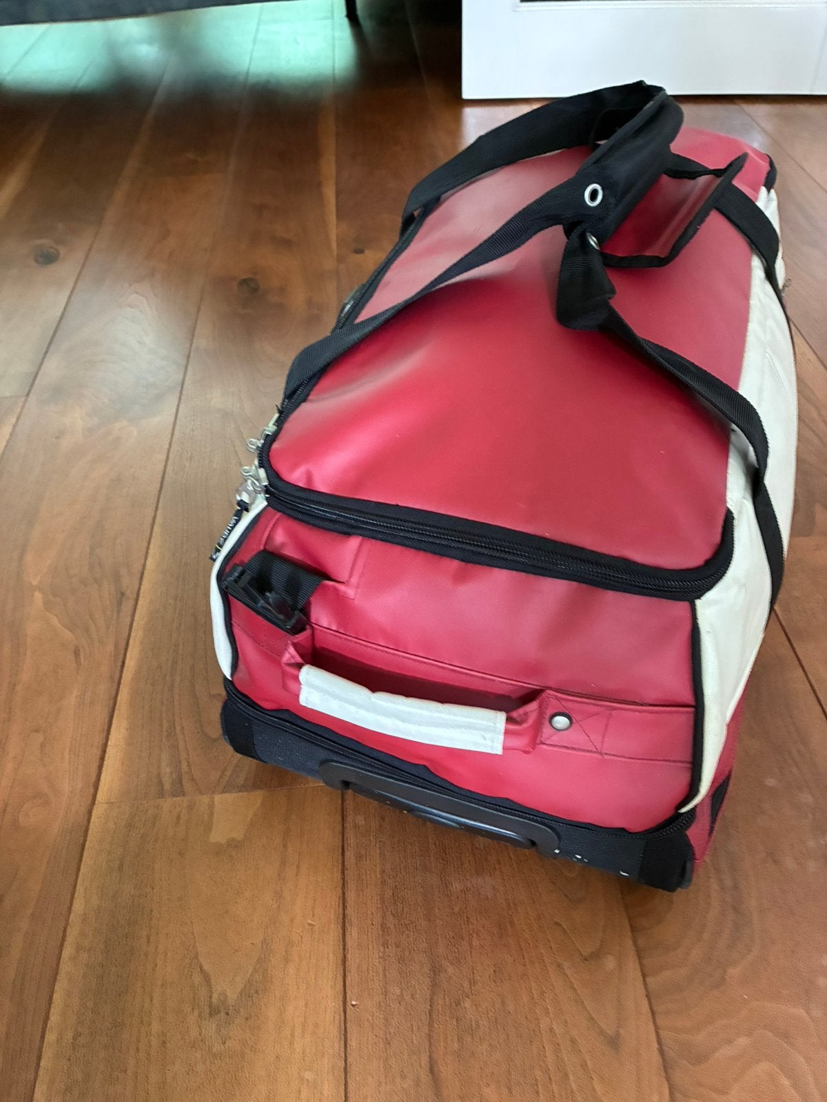 Vaudé roltas/trolley met uittrekbaar handvat, als nieuw!, Ophalen, Zo goed als nieuw, 60 tot 80 cm, Rood