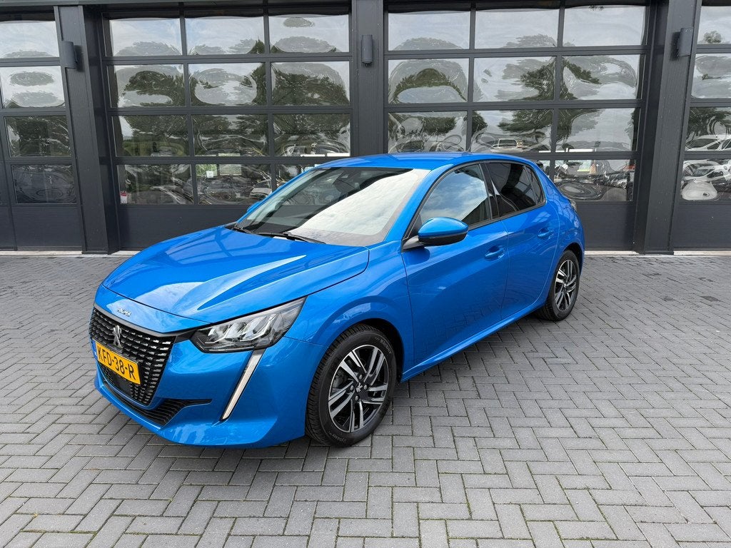 Peugeot 208 1.2 PureTech Allure Pack 360 Camera (bj 2021), 101 pk, Gebruikt, Blauw, Parkeersensor