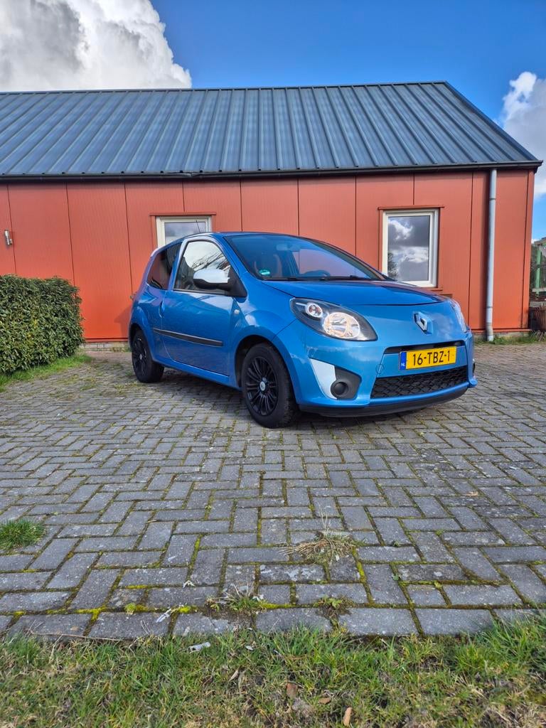 Renault Twingo 1.2 16V 2012 Blauw, Auto's, 839 kg, Beige, 4 cilinders, Origineel Nederlands