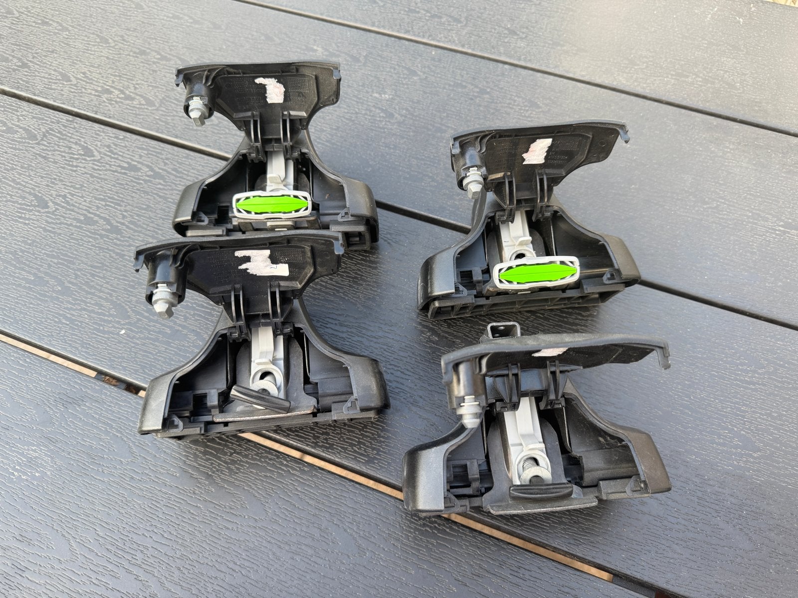 Thule voetenset 754, Auto diversen, Dakdragers, Ophalen of Verzenden, Gebruikt