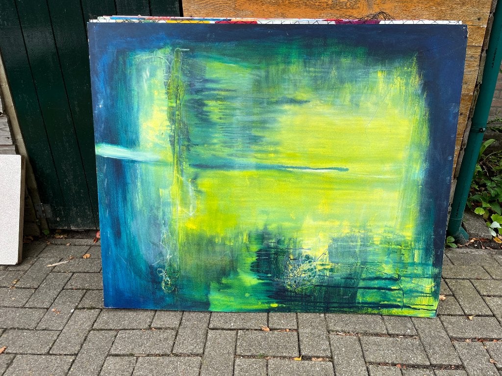 Schilderijen, Ophalen, Acrylverf, Overige stijlen, Doek