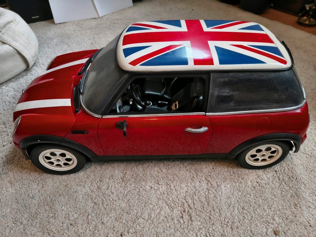 mini cooper rc 1:6, Gebruikt, Auto onroad, Overige schalen, Ophalen