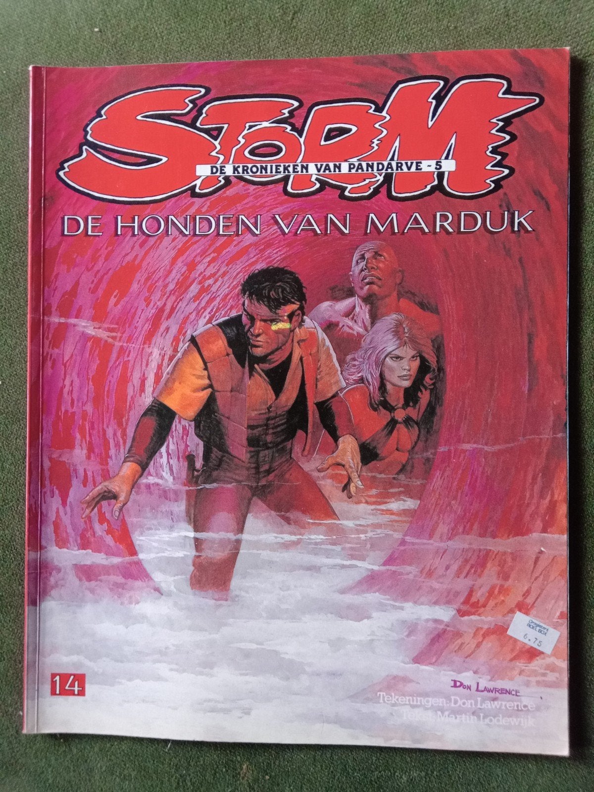 Storm: De Kronieken van Pandarve - Complete Serie (13-20), Gelezen, Complete serie of reeks, Don Lawrence, Martin Lodewijk, Ophalen of Verzenden