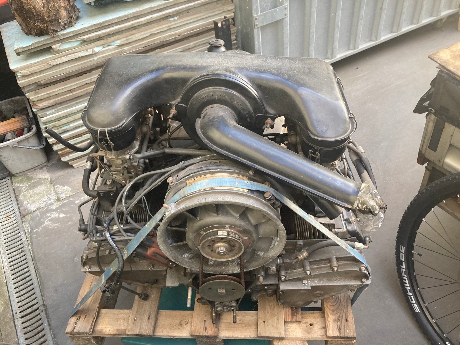 Porsche 911T - 2.2 Ltr motor met sportomatic versnellingsbak, Auto-onderdelen, Ophalen, Porsche