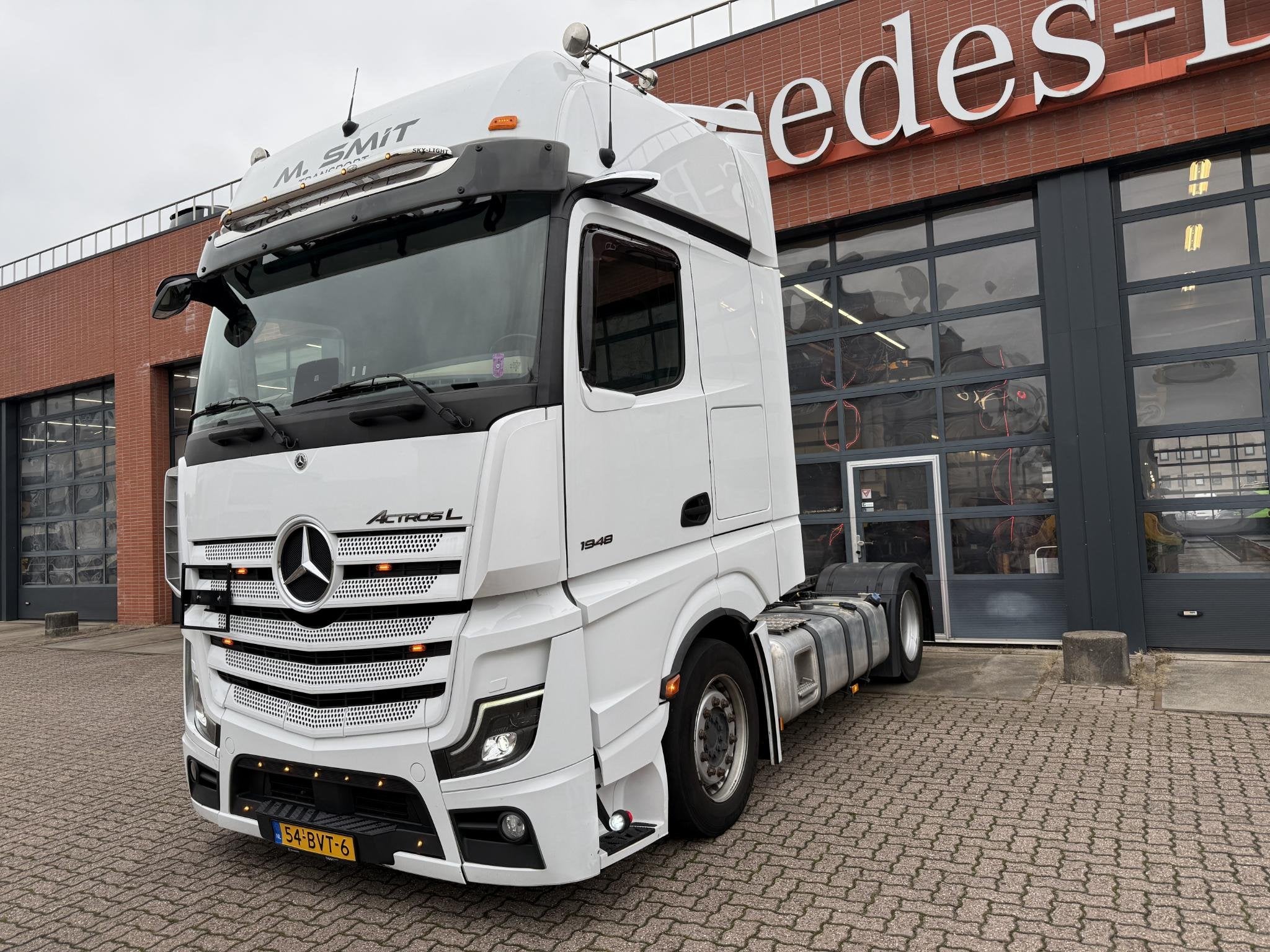 Mercedes-benz Actros Actros 1848 LS Lowliner, Auto's, Automaat, Dealer onderhouden, Euro 6, Wit