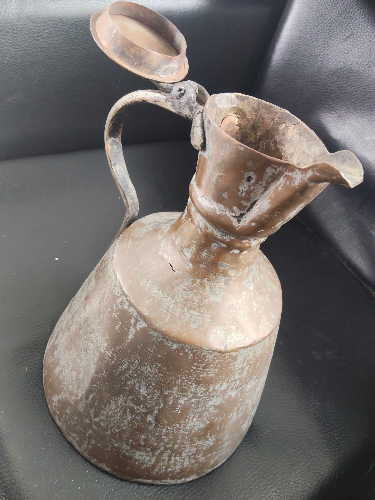 Antieke  waterkan / Ibrik uit het Midden-Oosten (ca.1900, Antiek en Kunst, Antiek | Koper en Brons, Ophalen of Verzenden