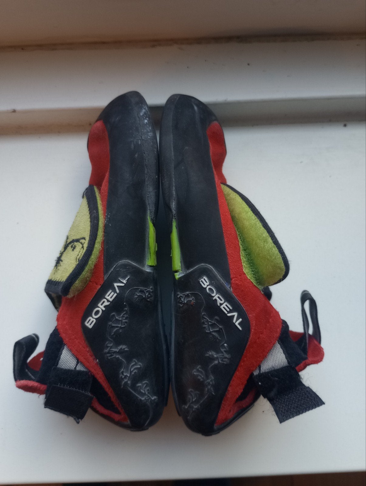 Boreal Klimschoenen Maat 31-32 met Klittenband, Sport en Fitness, Klimsport, Ophalen of Verzenden, Gebruikt, Klimsportschoenen