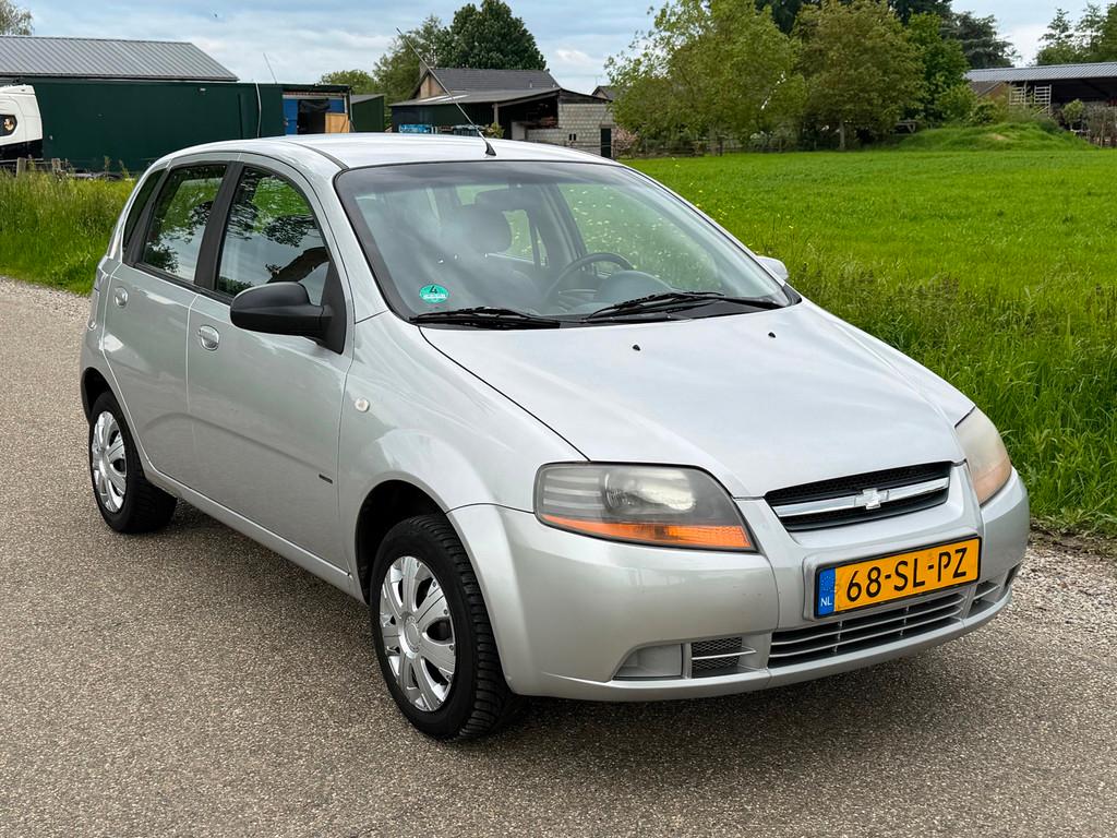 Chevrolet Kalos 1.4-16V Spirit Airco NAP APK 07-2026 Airco, Voorwielaandrijving, 94 pk, 4 cilinders, Kalos