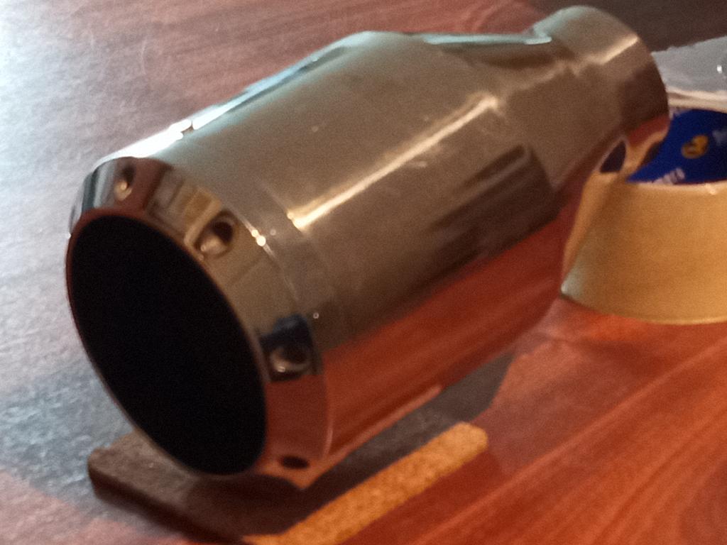 universeel Uitlaatsierstuk 90mm rond, Ophalen of Verzenden