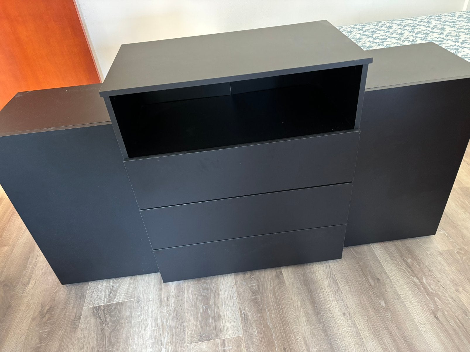 Lade kast, Huis en Inrichting, Kasten | Ladekasten, Ophalen, 100 tot 150 cm, 50 tot 100 cm, Zo goed als nieuw