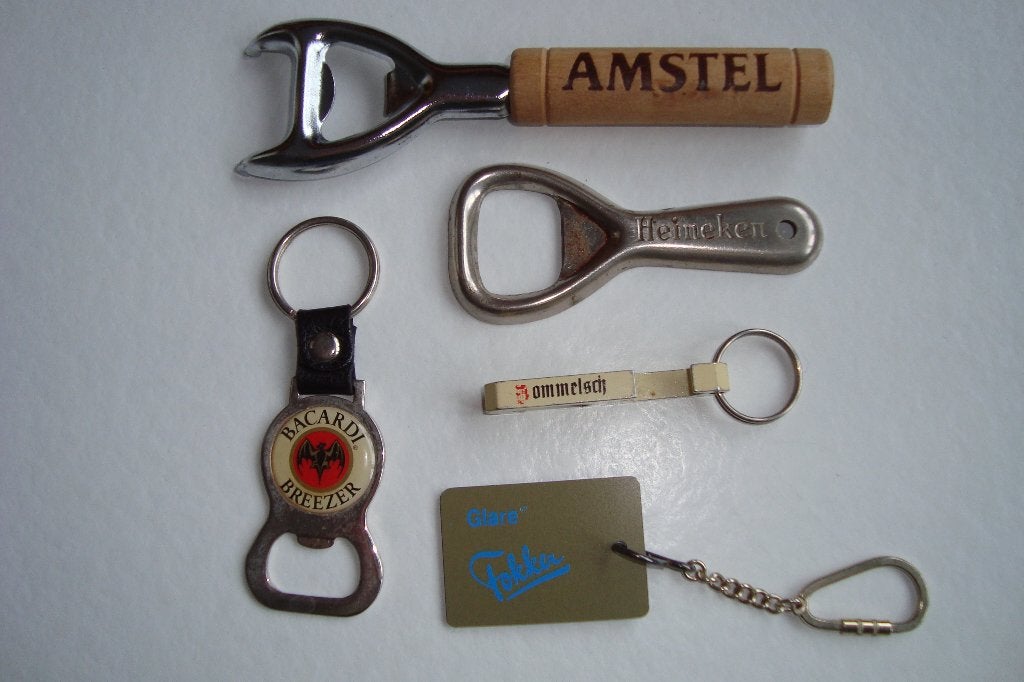 Openers en sleutelhangers prijs per stuk zie foto's, Ophalen of Verzenden, Gebruikt