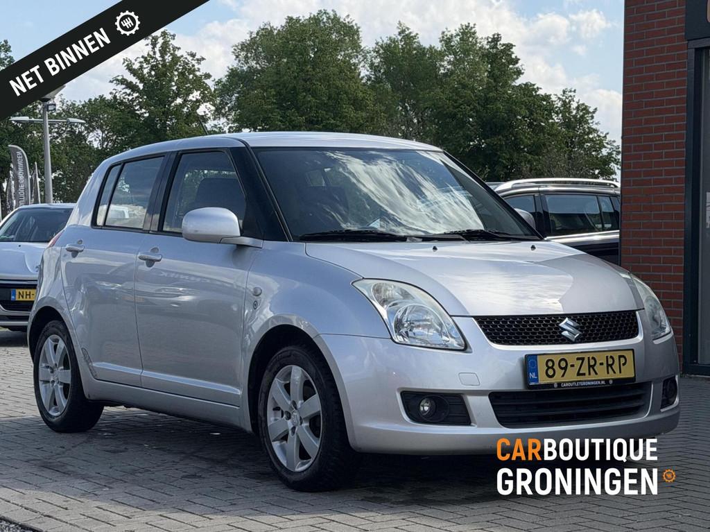 Suzuki Swift 1.3 Comfort | 5 DEURS | AIRCO | NIEUWE APK |NAP, Voorwielaandrijving, Stof, Zwart, 400 kg