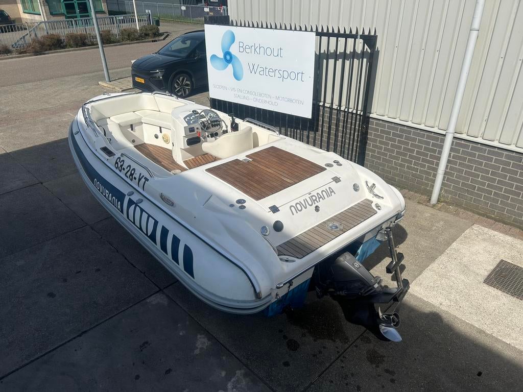 Tekoop: novurania equator 540 yacht tender , volvo 190 pk, Watersport en Boten, Diesel, 120 tot 200 pk, Zo goed als nieuw, Overige materialen