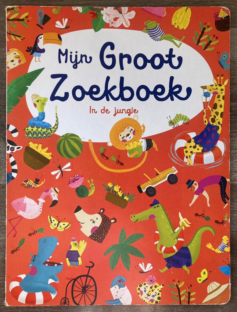 MIJN GROOT ZOEKBOEK In de Jungle, Boeken, Ophalen of Verzenden, Gelezen