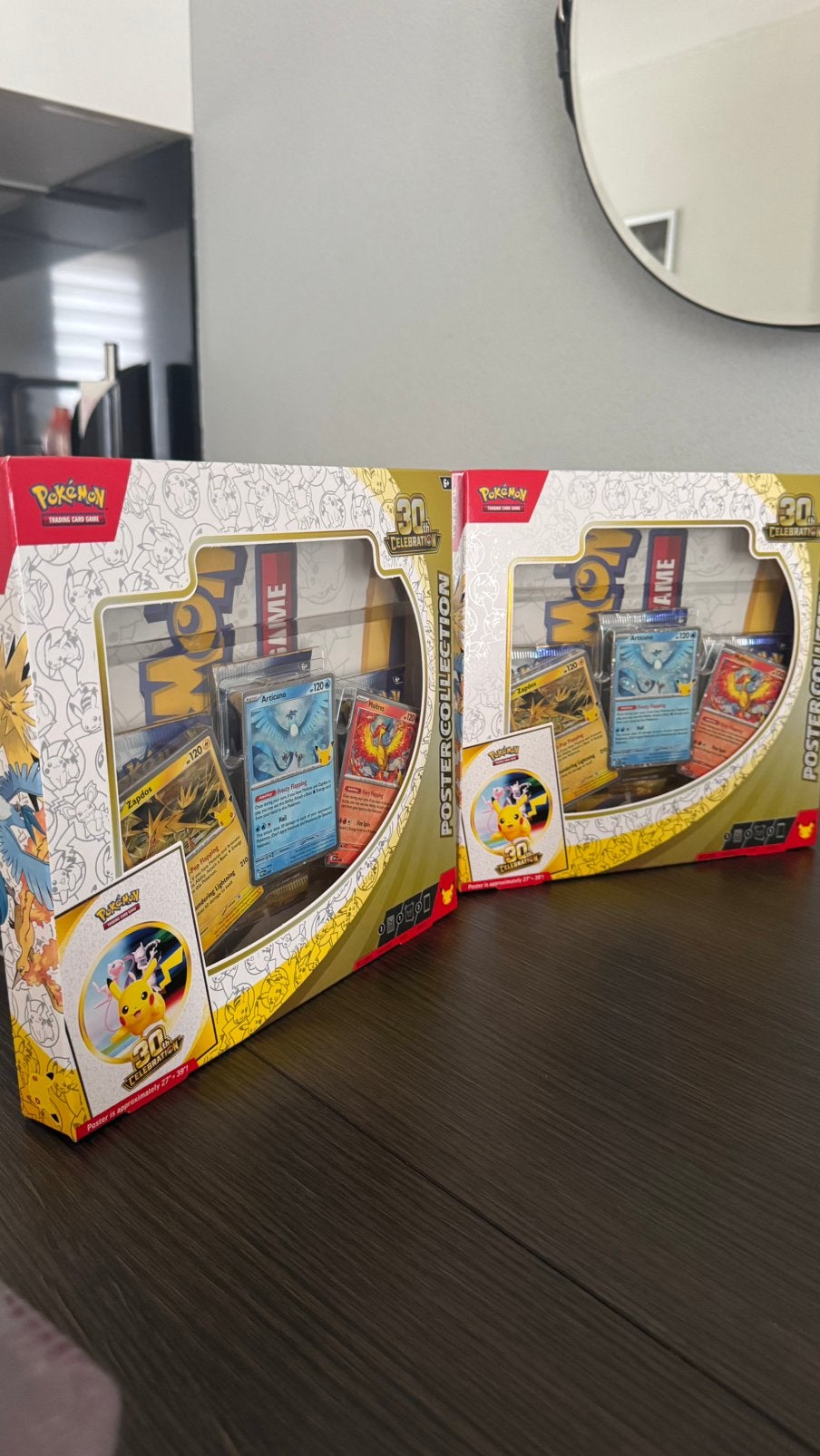Pokémon 30th Celebration Sealed EX Box Tins Poster, Ophalen of Verzenden, Zo goed als nieuw, Boosterbox