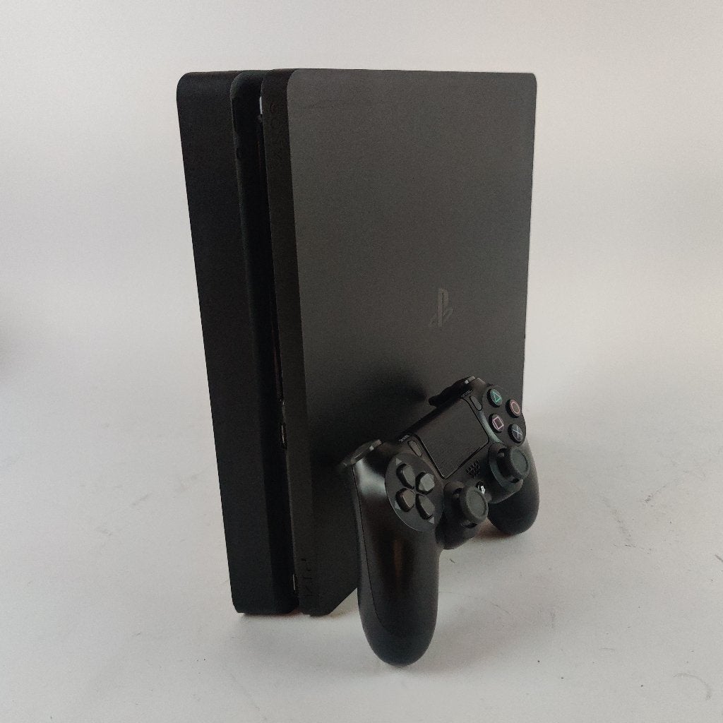 Playstation 4 Slim 500gb + Controller || Nu voor € 119.99, Gebruikt, 1 speler, Racen en Vliegen, Ophalen of Verzenden