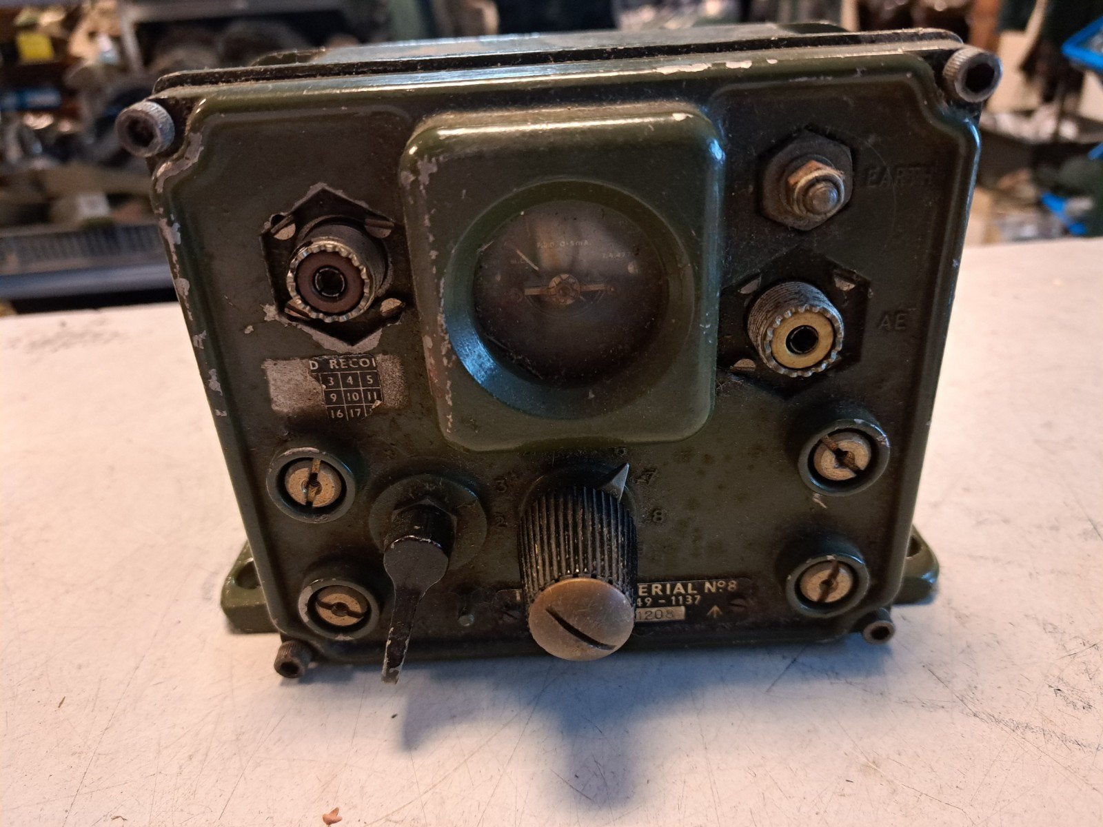 Militaria: Originele Britse Tuner R.F. Aerial No. 8 (Larkspu, Ophalen of Verzenden, X, Engeland, Landmacht