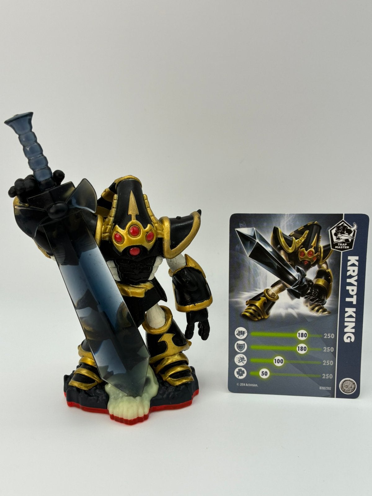 Skylanders Trap Team Krypt King met kaartje, Verzenden, W, Zo goed als nieuw, W