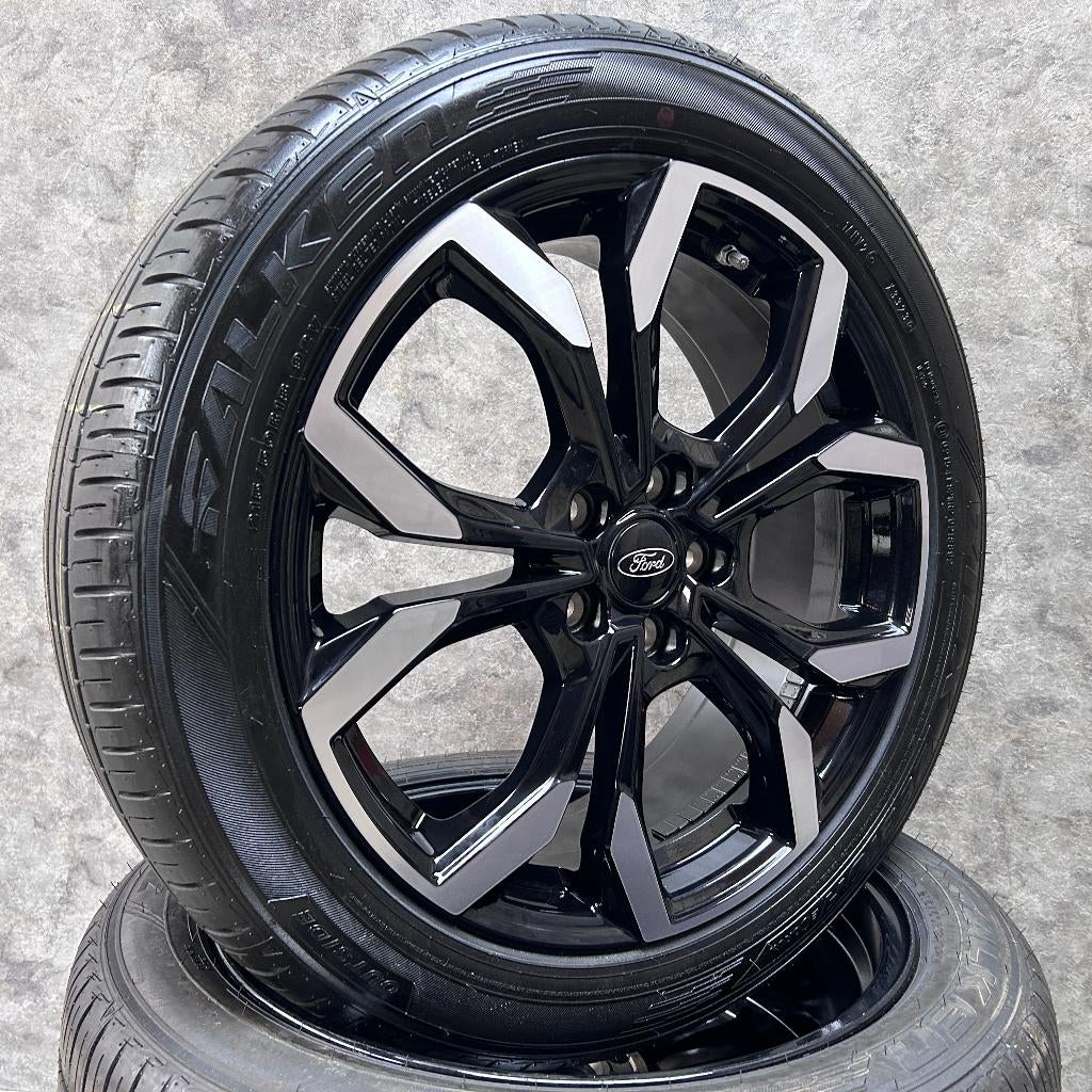 18 inch originele velgen + zomerbanden Ford Puma L1TC-RA, Auto-onderdelen, Banden en Velgen, 18 inch, 215 mm, Ford, Banden en Velgen