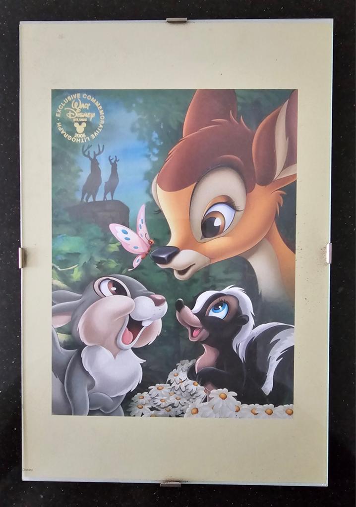 Exclusieve Disney lithografie uit 2005, Ophalen of Verzenden