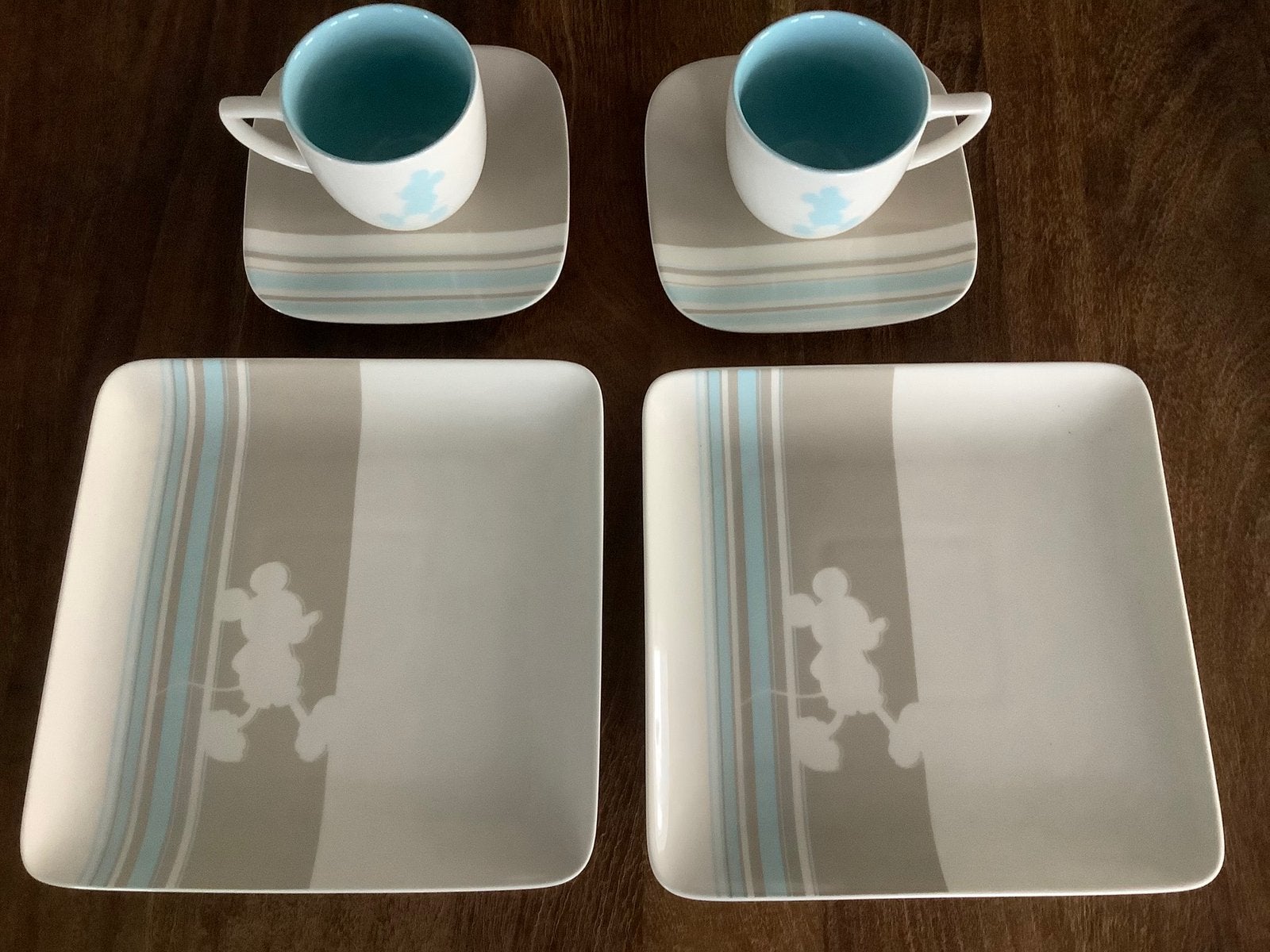 Disney ontbijtbordjes, Huis en Inrichting, Keuken | Servies, Ophalen, Nieuw, Bord(en), Overige stijlen