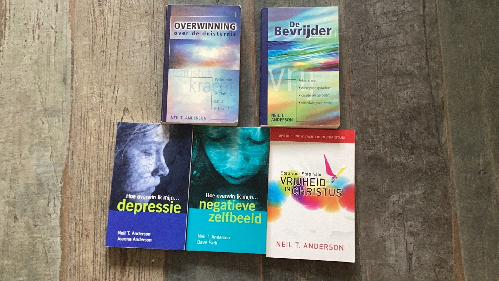 5 x Neil T. Anderson, Boeken, Ophalen of Verzenden, Zo goed als nieuw, Christendom | Protestants