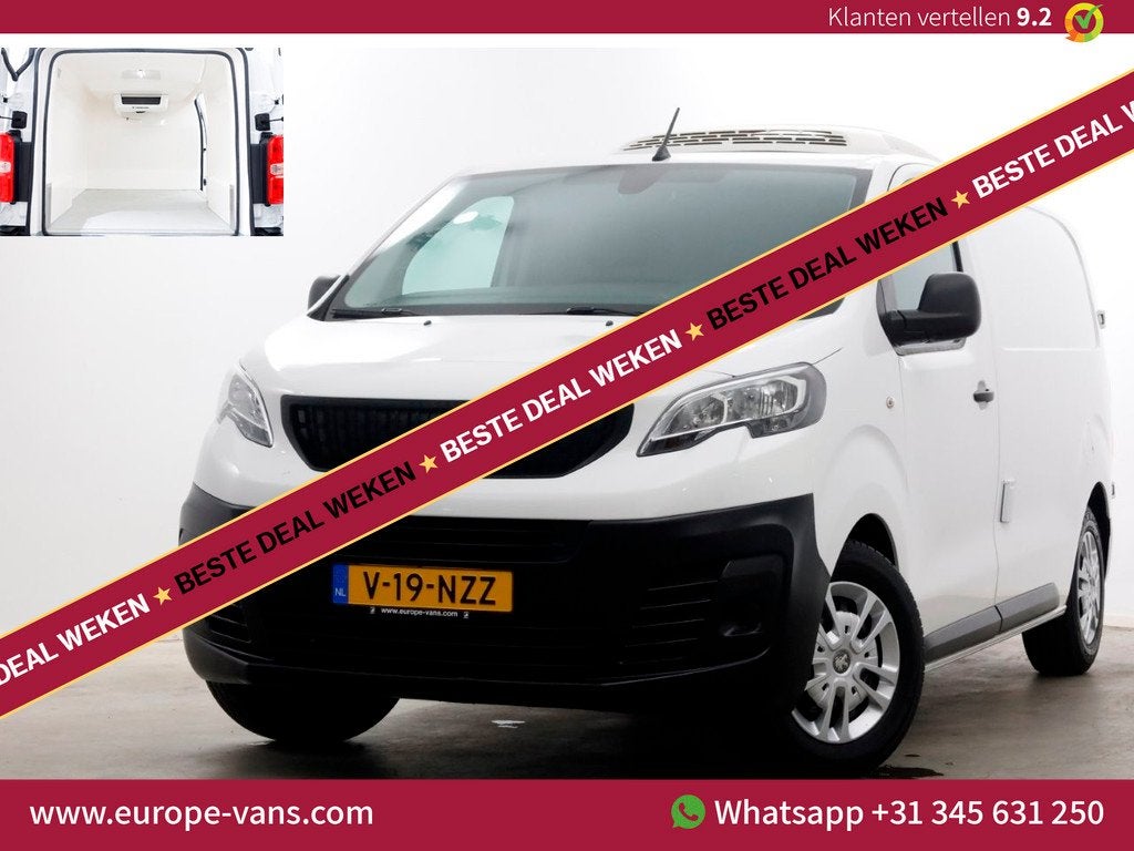 Peugeot Expert 1.5 BlueHDI 102pk Koelwagen/Vriezer 12V+230V, Voorwielaandrijving, 15 km/l, Euro 6, 4 cilinders
