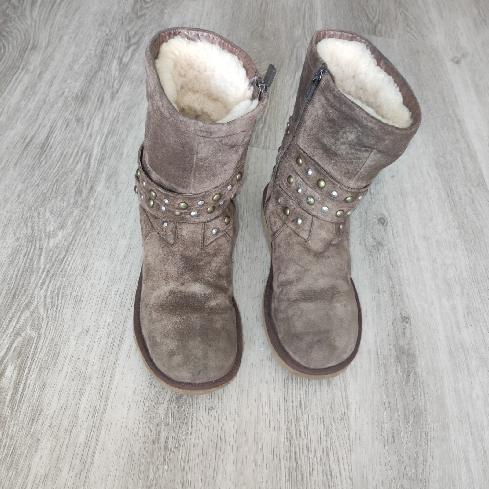 Uggs mooie bruine dames laarzen maat 39 - Zo goed als nieuw, Bruin, Verzenden, Lage of Enkellaarzen, Zo goed als nieuw