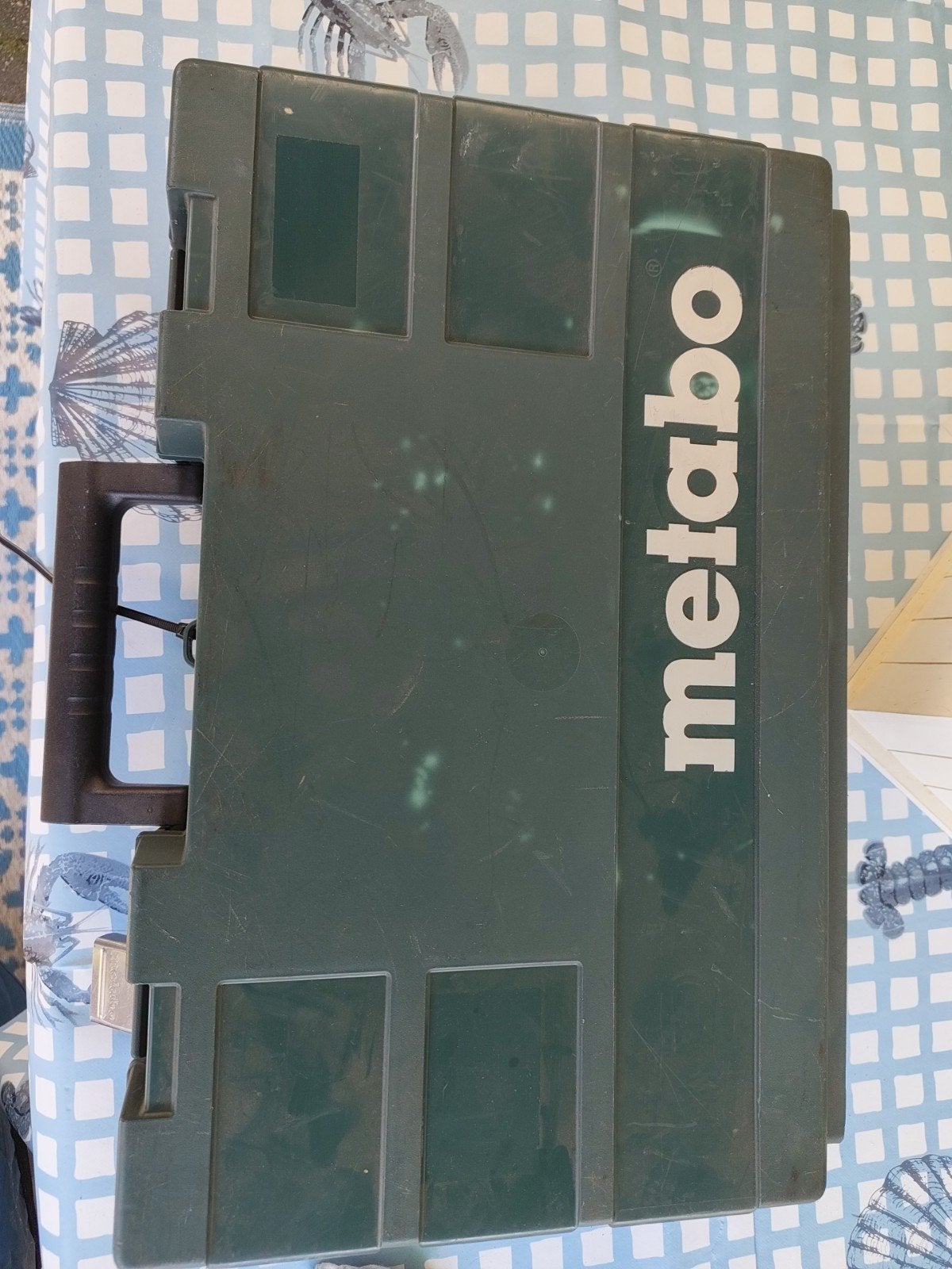 Metabo gereedschapskoffer - Leeg, Ophalen of Verzenden, Gebruikt